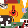 Best Friends Poster Panel Poplin - Digital