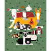 Best Friends Poster Panel Poplin - Digital