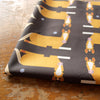 Resting Horse Brown Poplin