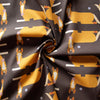 Resting Horse Brown Poplin
