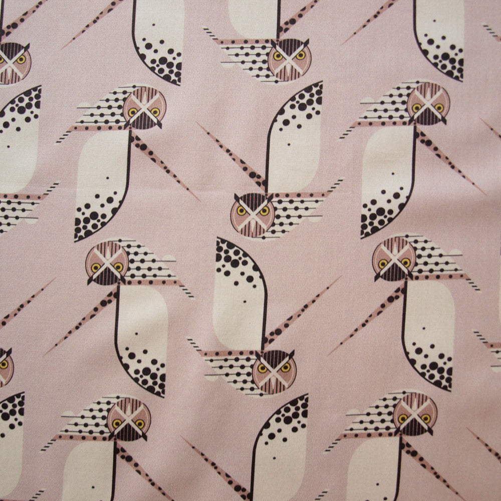 Owl Flight Haze Poplin