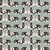 Resting Goat Sprout Poplin