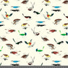 Western Birds Main Poplin