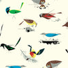 Western Birds Main Poplin