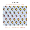 Small Wings of the World Poplin