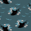 Shark Feast Poplin