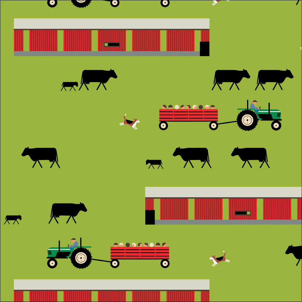 The Farm Green Poplin