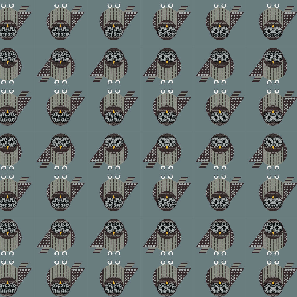 Shaker Lakes Barred Owl Poplin