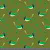 Mini Green Jay Poplin