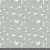 Mini Tracks Gray Poplin