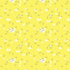 Mini Tracks Yellow Poplin