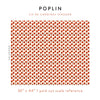Cardinal Stagger Poplin