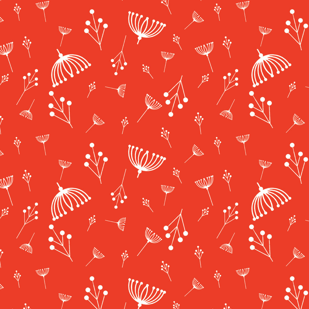 Twigs Tomato Poplin