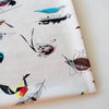 Western Birds Barkcloth
