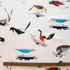 Western Birds Barkcloth