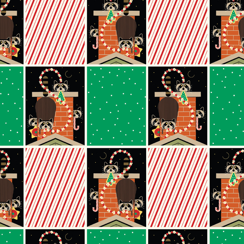 Christmas Capers Poplin