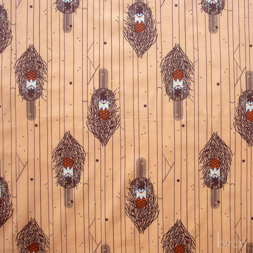 Sierra Squirrel Poplin