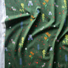Sierra in Bloom Deep Forest Poplin