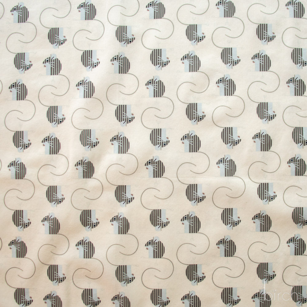 Field Mouse Cream Poplin