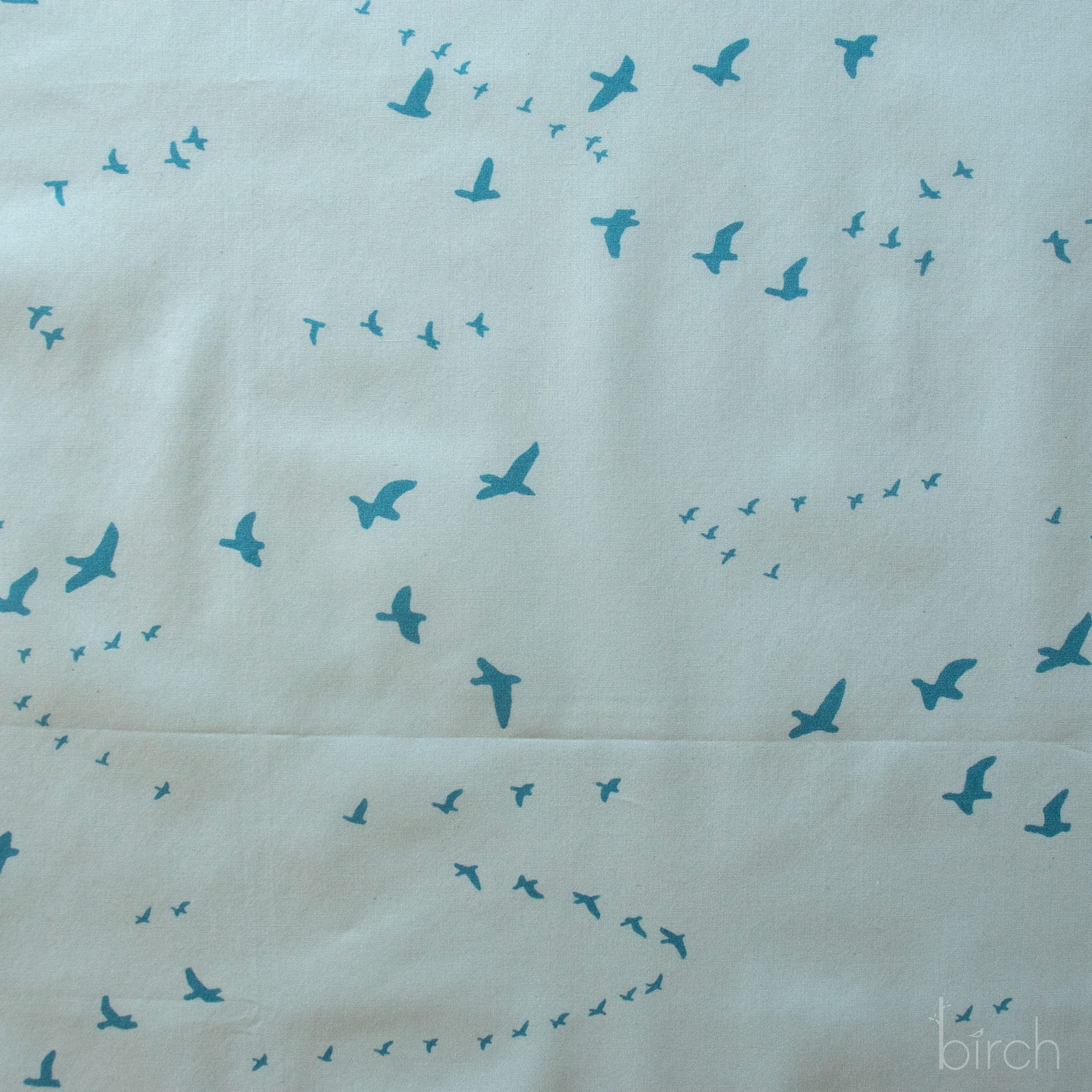 Flight Aqua Poplin