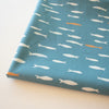 Blue School Poplin