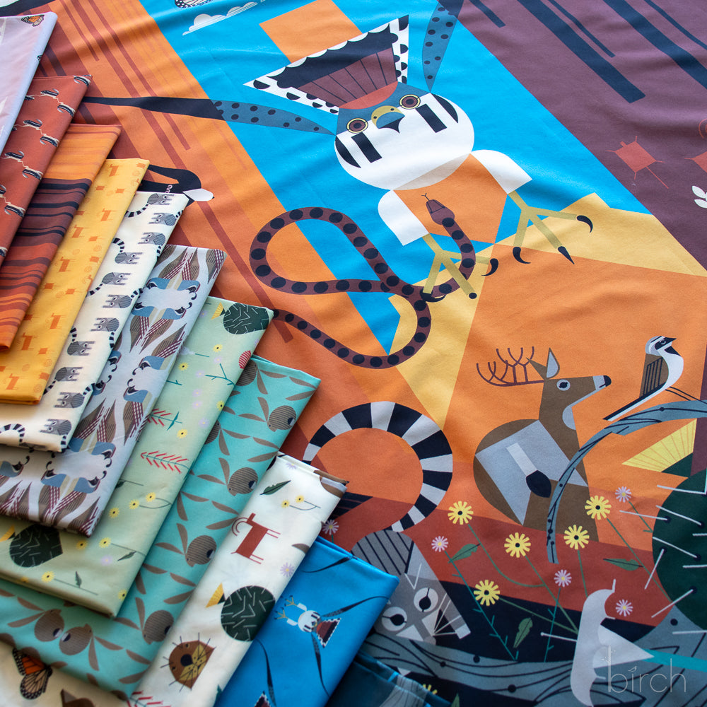Charley Harper Canyon Country Fat Quarter Bundle, 12 Total