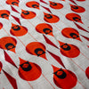 Giant Cardinal Stagger Barkcloth
