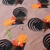 Large Crawling Tale Barkcloth