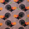 Large Crawling Tale Barkcloth
