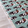 Resting Goat Sprout Poplin