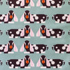 Resting Goat Sprout Poplin