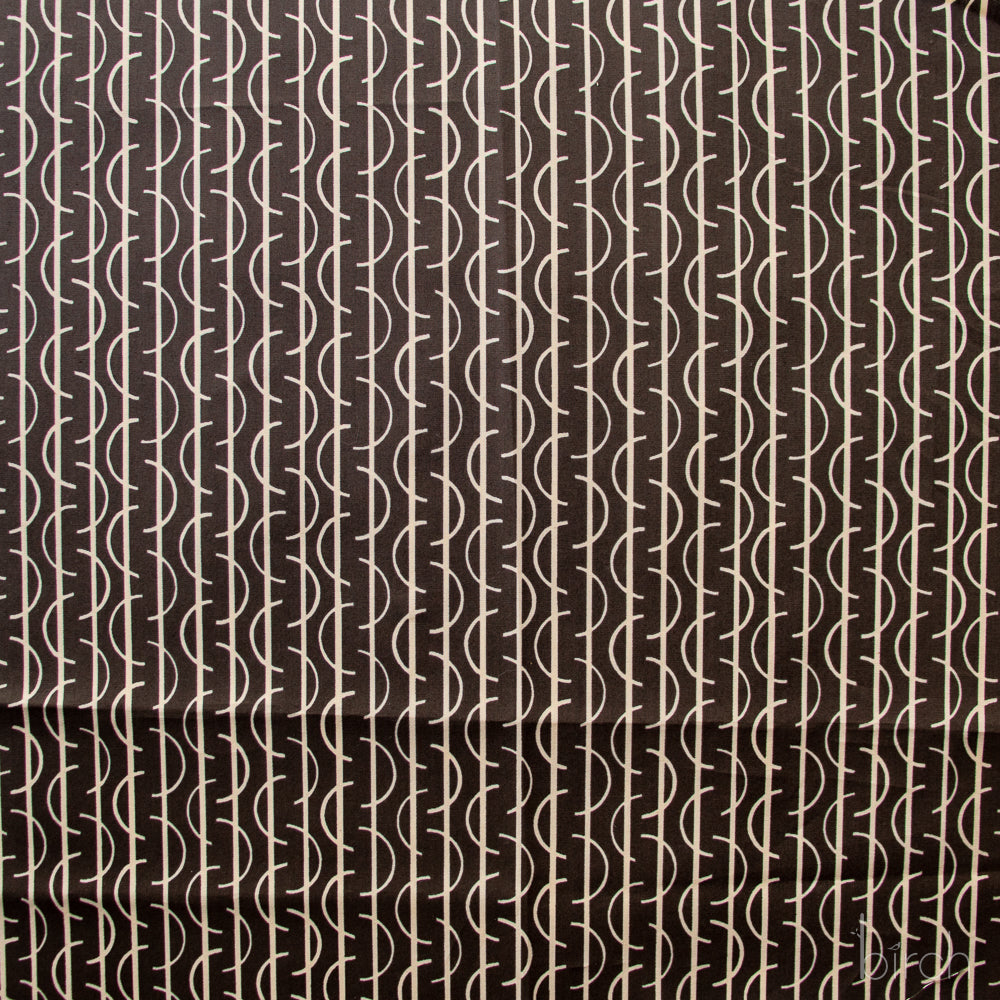 Wool Brown Poplin