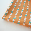 Pebble Lines Pumpkin Poplin