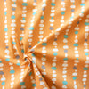 Pebble Lines Pumpkin Poplin