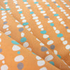 Pebble Lines Pumpkin Poplin