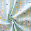 Pebble Lines Sky Poplin