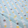 Pebble Lines Sky Poplin