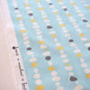 Pebble Lines Sky Poplin