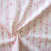 Tree Stripes Pink Poplin