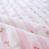 Tree Stripes Pink Poplin