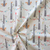 Woodland Party Cream Poplin