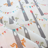 Woodland Party Cream Poplin