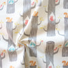 Woodland Friends Cream Poplin