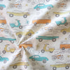 Cars Cream Poplin