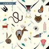 Charley Harper Iconic Vol.2 Canvas Case Pack, 10YD, 6 Total