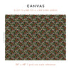 Limp on a Limb Dark Green Canvas