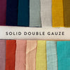 Spring 2022 Solid Double Gauze Swatch Pack