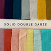 Breezy Solid Double Gauze