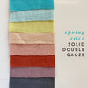 Spring 2022 Solid Double Gauze Swatch Pack