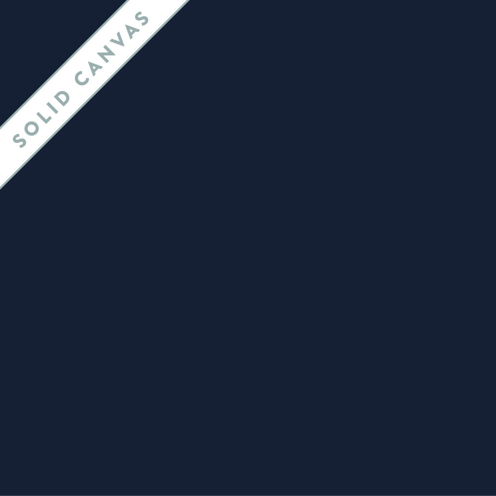 Navy Solid Canvas